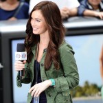 Megan Fox parka verde teenage mutant ninja turtle