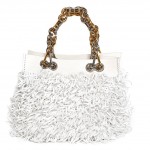 accesorios resort 2014 de balenciaga cartera con pelos