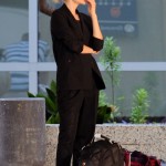 Carey Mulligan en el aeropuerto de Austin