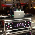 Julieta Ortega DJ para la presentacion de UMA