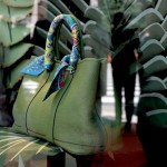 La vidriera que Luna Paiva creo para Hermes