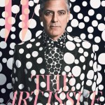 george clooney yayoi kusama w magazine