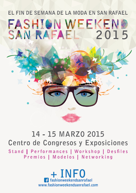 Cartel FASHION WEEKEND SAN RAFAEL 2015